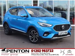 Blue Used 2023 MG ZS Exclusive Sedan | £14,490 (Fair price)