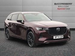 Red Used 2025 Mazda CX-80 Homura-Line SUV | £38,750 (Expensive)