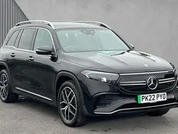 Black Used 2022 Mercedes EQB350 AMG Line Premium SUV | £28,665 (Fair price)