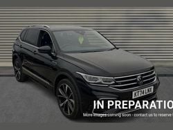 Black Used 2025 VW Tiguan Allspace R-line SUV | £34,167 (Fair price)