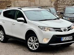 White Used 2013 Toyota RAV4 SUV | £8,195 (Fair price)