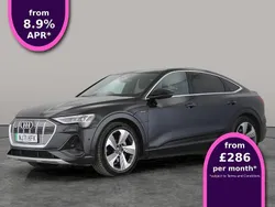 Black Used 2021 Audi e-tron S-Line SUV | £20,635 (Super price)