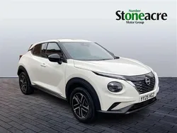 White New 2025 Nissan Juke N-Connecta SUV | £22,990 (Good price)
