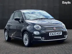 Black Used 2023 Fiat 500 Hatchback | £9,764 (Fair price)