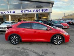 Red Used 2017 Honda Civic SR Hatchback | £7,980 (Fair price)