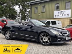Black Used 2010 Mercedes E350 Cabriolet | £5,490 (Fair price)