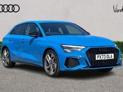 Blue Used 2023 Audi A3 Black Edition Hatchback | £27,825 (Expensive)