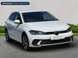 White Used 2025 VW Polo Match Hatchback | £19,717 (Fair price)