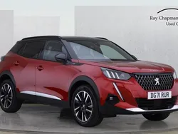 Red Used 2021 Peugeot 2008 Premium SUV | £15,650 (Fair price)