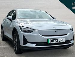 Silver Used 2023 Polestar 2 Standard Range Single Motor Sedan | £23,552 (Fair price)