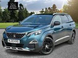 Green Used 2020 Peugeot 5008 GT-line MPV | £18,495 (Fair price)