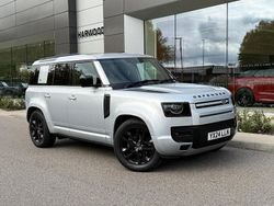 Silver Used 2024 Land Rover Defender S SUV | £61,990 (Fair price)