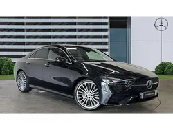 Black Used 2023 Mercedes CLA200 AMG Line Premium Coupe | £28,203 (Fair price)