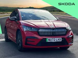 Red Used 2023 Skoda Enyaq iV vRS SUV | £29,831 (Fair price)