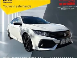 White Used 2019 Honda Civic EX Hatchback | £10,888 (Fair price)