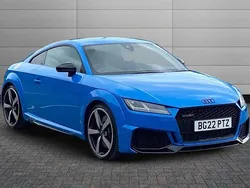 Blue Used 2022 Audi TT RS Comfort Coupe | £49,595 (Expensive)
