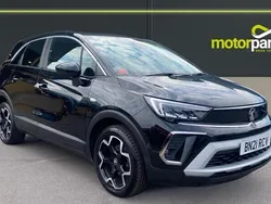 Black Used 2021 Vauxhall Crossland Elite SUV | £11,000 (Good price)
