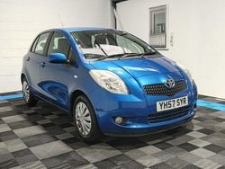 Blue Used 2007 Toyota Yaris T3 Hatchback | £4,995 (Fair price)