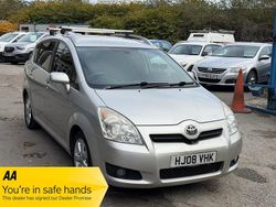 Silver Used 2008 Toyota Corolla Verso MPV | £2,789 (Fair price)