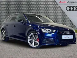Blue Used 2018 Audi S3 Black Edition Hatchback | £23,495 (Fair price)