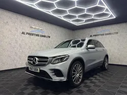 Silver Used 2017 Mercedes GLC250 AMG line Estate | £17,499 (Fair price)