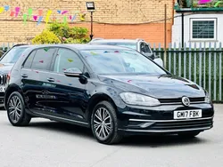 Black Used 2017 VW Golf VII SE Hatchback | £12,140 (Fair price)