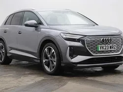 Grey Used 2023 Audi Q4 e-tron S-Line SUV | £26,650 (Fair price)