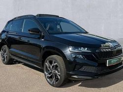 Black magic pearl effect Used 2024 Skoda Karoq SportLine SUV | £26,100 (Fair price)