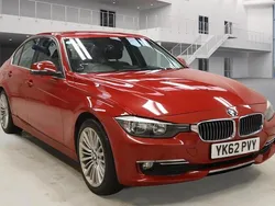 Red Used 2012 BMW 318 Luxury Line Sedan | £5,494 (Fair price)