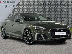 Green Used 2024 Audi A5 Sportback S-Line Hatchback | £29,477 (Fair price)
