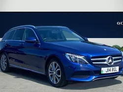 Blue Used 2015 Mercedes C250 Premium Plus Estate | £9,995 (Fair price)