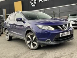 Blue Used 2016 Nissan Qashqai N-Connecta SUV | £8,500 (Fair price)