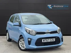 Blue Used 2017 Kia Picanto 2 Hatchback | £7,490 (Fair price)