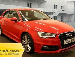 Red Used 2014 Audi A3 S-Line Hatchback | £5,495 (Fair price)