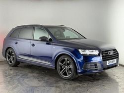Blue Used 2018 Audi Q7 Black Edition SUV | £27,650 (Super price)