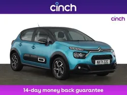 Blue Used 2021 Citroën C3 PureTech Hatchback | £10,839 (Fair price)