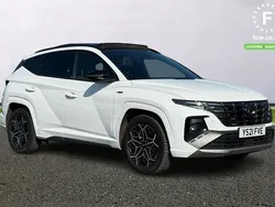 White Used 2021 Hyundai Tucson N Line SUV | £21,399 (Fair price)