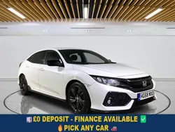 White Used 2019 Honda Civic Sport Hatchback | £11,099 (Good price)