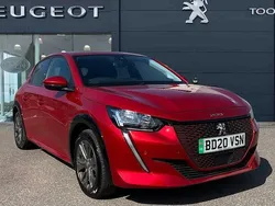 Red Used 2020 Peugeot e-208 Allure Hatchback | £10,430 (Fair price)
