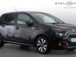 Black Used 2021 Citroën C3 PureTech Hatchback | £11,238 (Fair price)