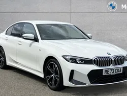 Alpine white Used 2023 BMW 320 M Sport Sedan | £27,496 (Fair price)