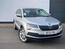 Silver Used 2021 Skoda Karoq SE L SUV | £19,750 (Fair price)