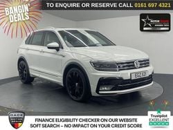 White Used 2017 VW Tiguan R-line SUV | £15,970 (Good price)