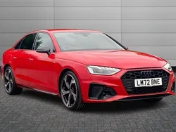 Red Used 2022 Audi A4 Black Edition Sedan | £24,750 (A bit pricey)
