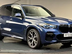 Blue Used 2022 BMW X5 M Sport SUV | £50,250 (Good price)