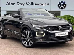 Black Used 2021 VW T-Roc Cabriolet R-line Cabriolet | £23,250 (Fair price)