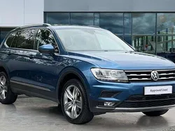 Blue Used 2021 VW Tiguan Allspace Match SUV | £21,769 (Good price)
