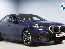 Blue Used 2023 BMW 520 M Sport Sedan | £35,995 (Expensive)