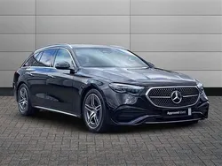 Obsidian black Used 2024 Mercedes E220 Advanced Estate | £46,500