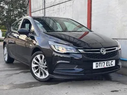 Black Used 2017 Vauxhall Astra Design Edition Hatchback | £5,995 (Fair price)